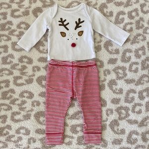 Mud Pie Christmas Reindeer Set